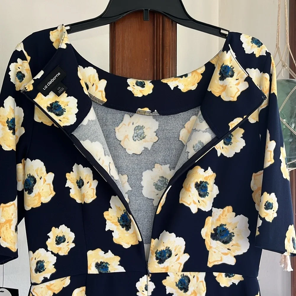 NWT Gorgeous Liz Claiborne sheath dress - Picture 5 of 10